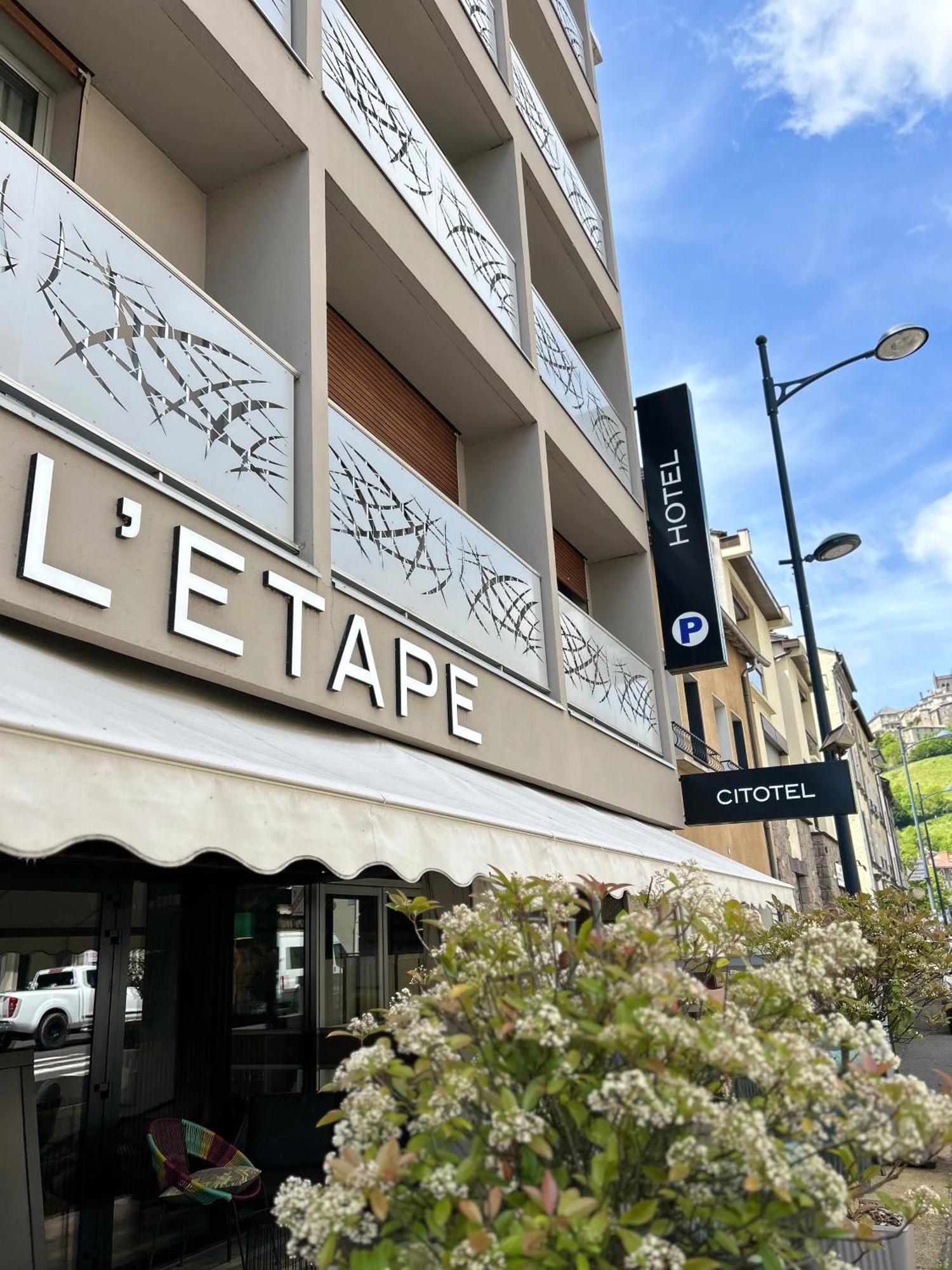 Cit'Hotel L'Etape Saint-Flour  Eksteriør billede